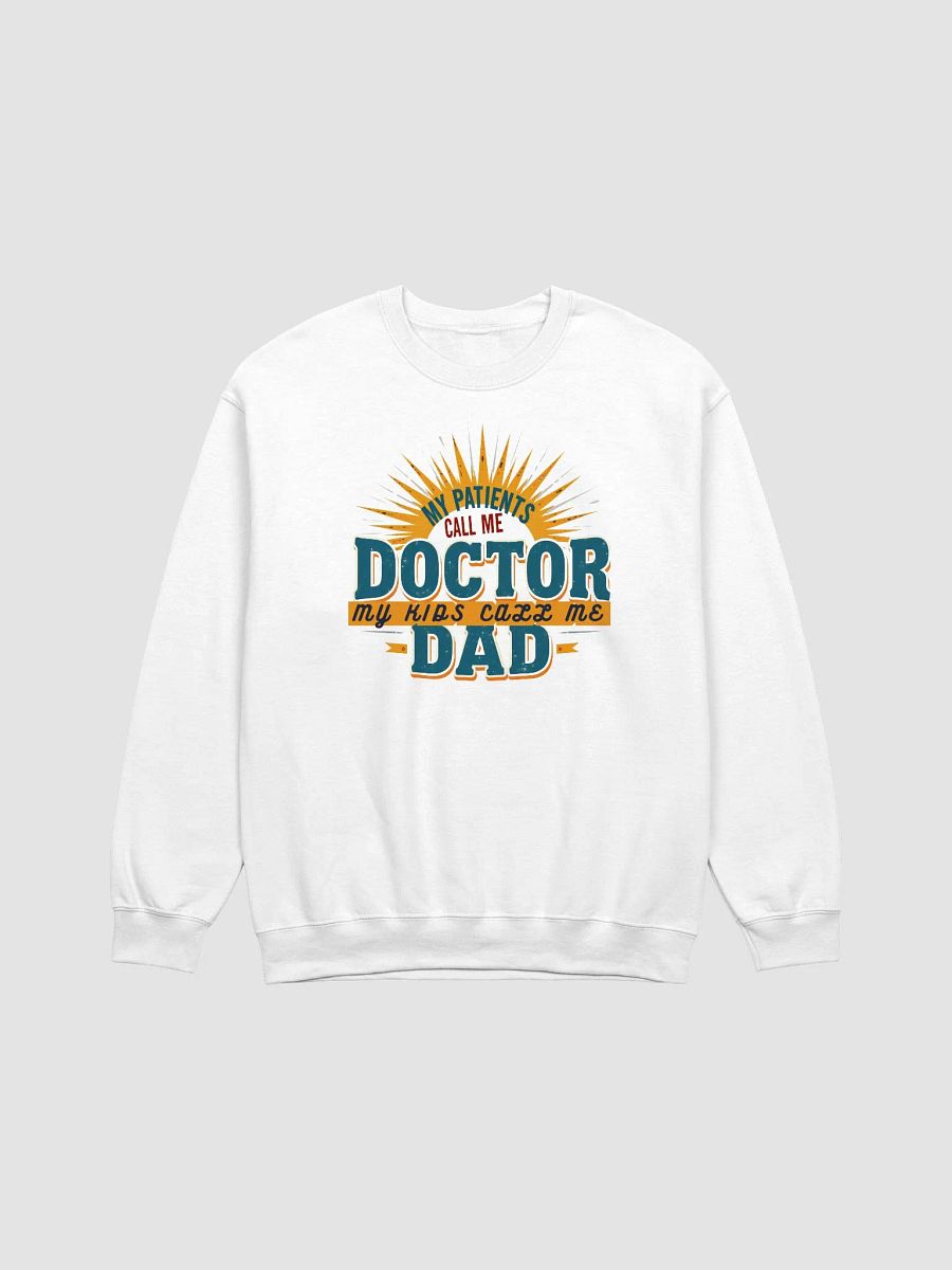 Doctor Dad Energy Crewneck Sweatshirt product image (2)
