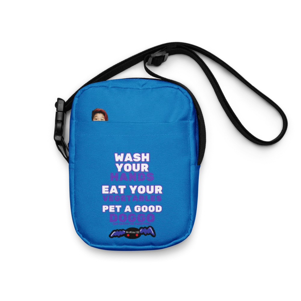Wash Your Hands, Eat your Veggies, Pet a Doggo (Mystic Crossbody Bag) product image (7)