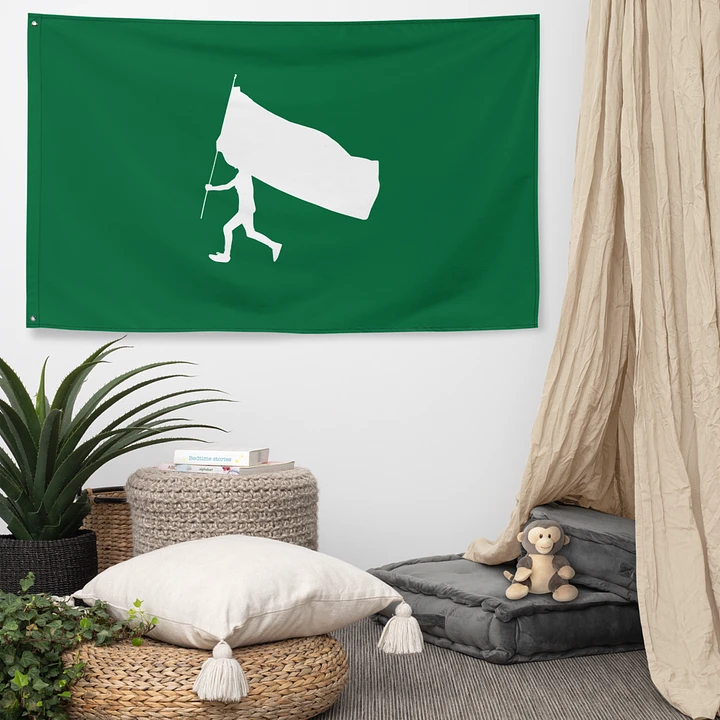 Green Wall Flag product image (2)