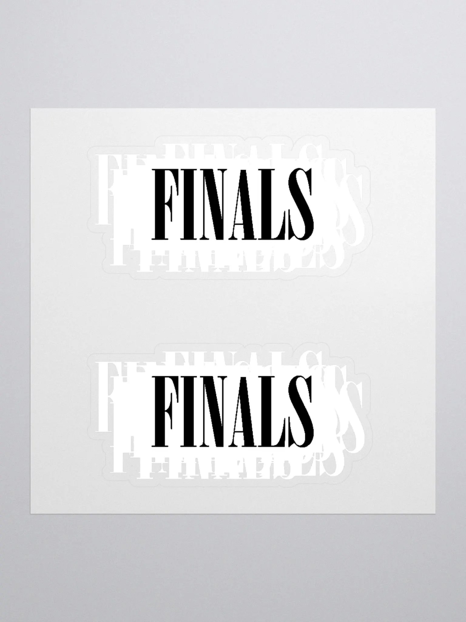 Finals Stamp Sticker product image (1)