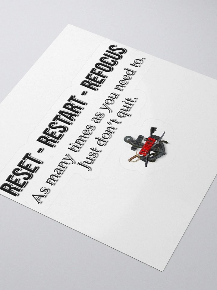 Positivity - Reset Sticker product image (6)