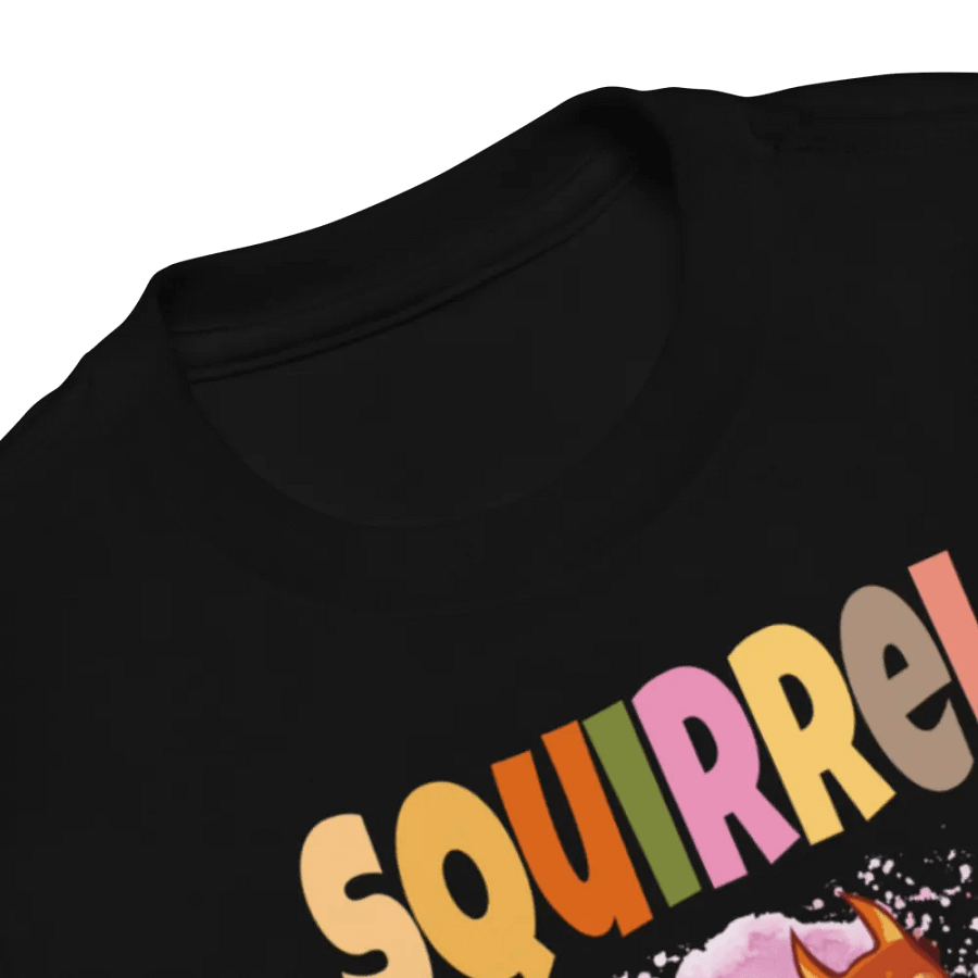 Squirrel Colorful Funny Cute Bella +Canvas Toddler T-Shirt – Funny Shirt, Best Gift for Kids product image (9)