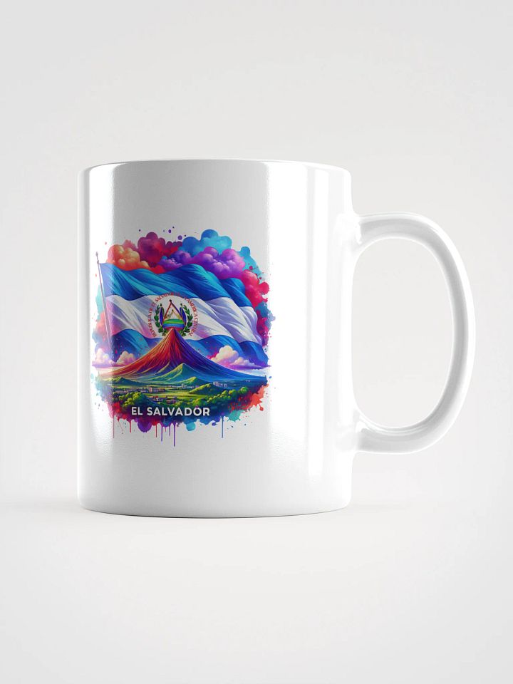 Vibrant El Salvador Flag Mug product image (2)