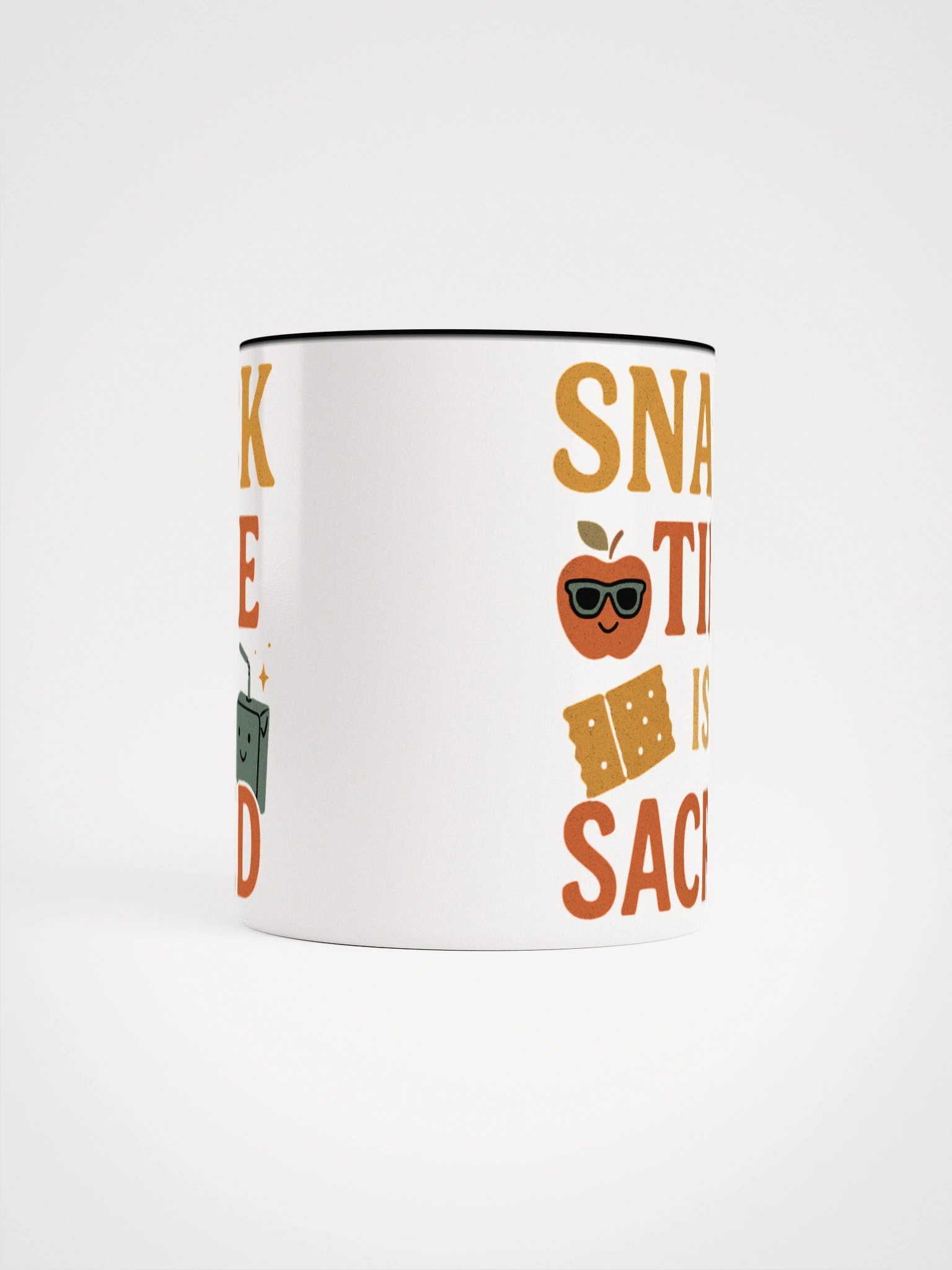 Snack Time Is Sacred Mug – Funny Teacher Gift for Snack Lovers product image (60)