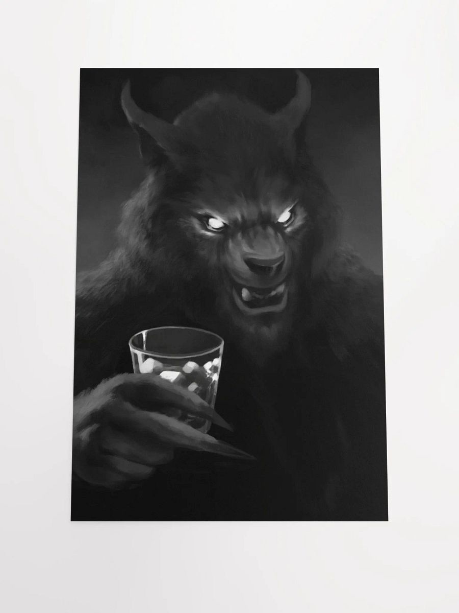 Sippin With Sin Werewolf Poster product image (1)