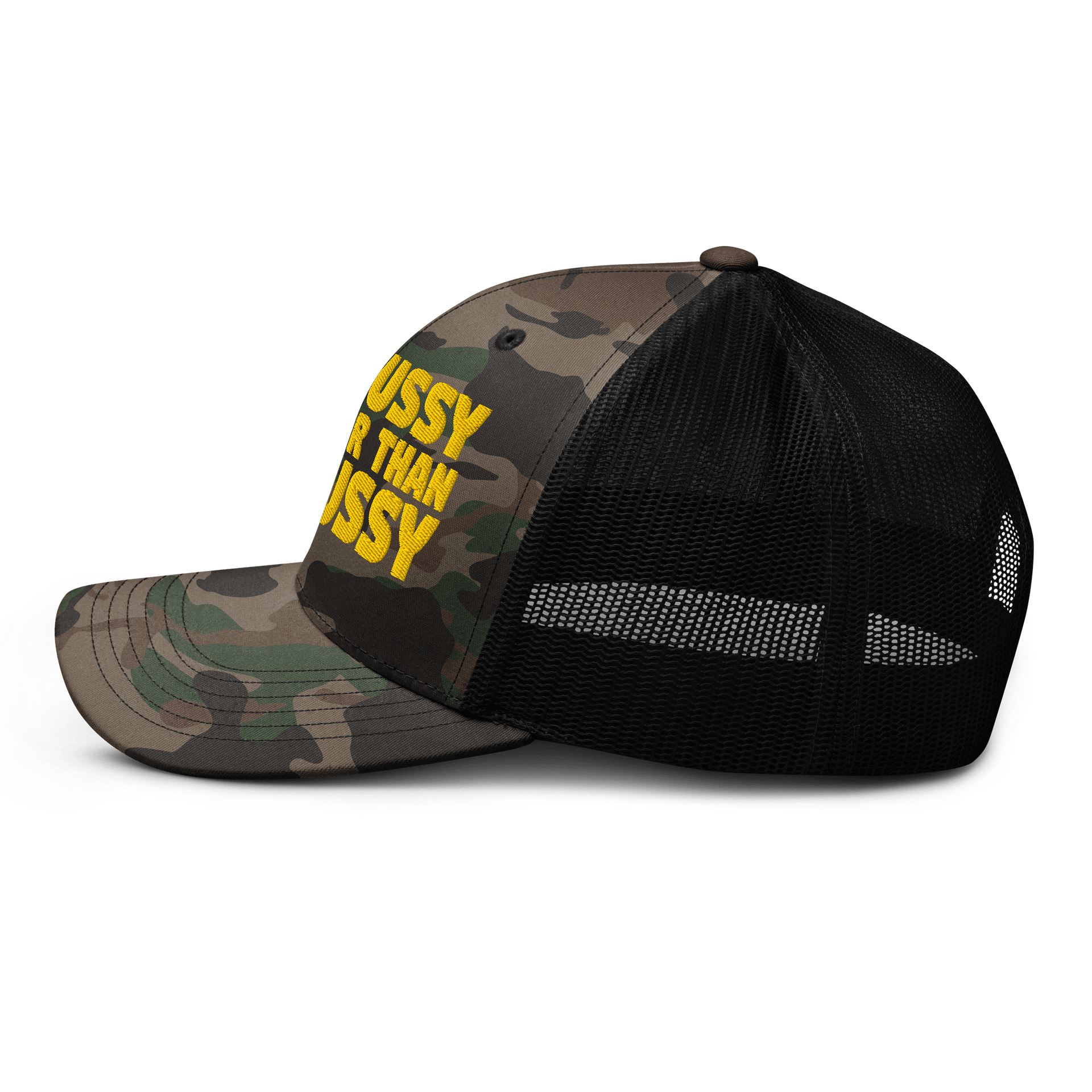 OLD VS NONE Camo Trucker Hat product image (3)