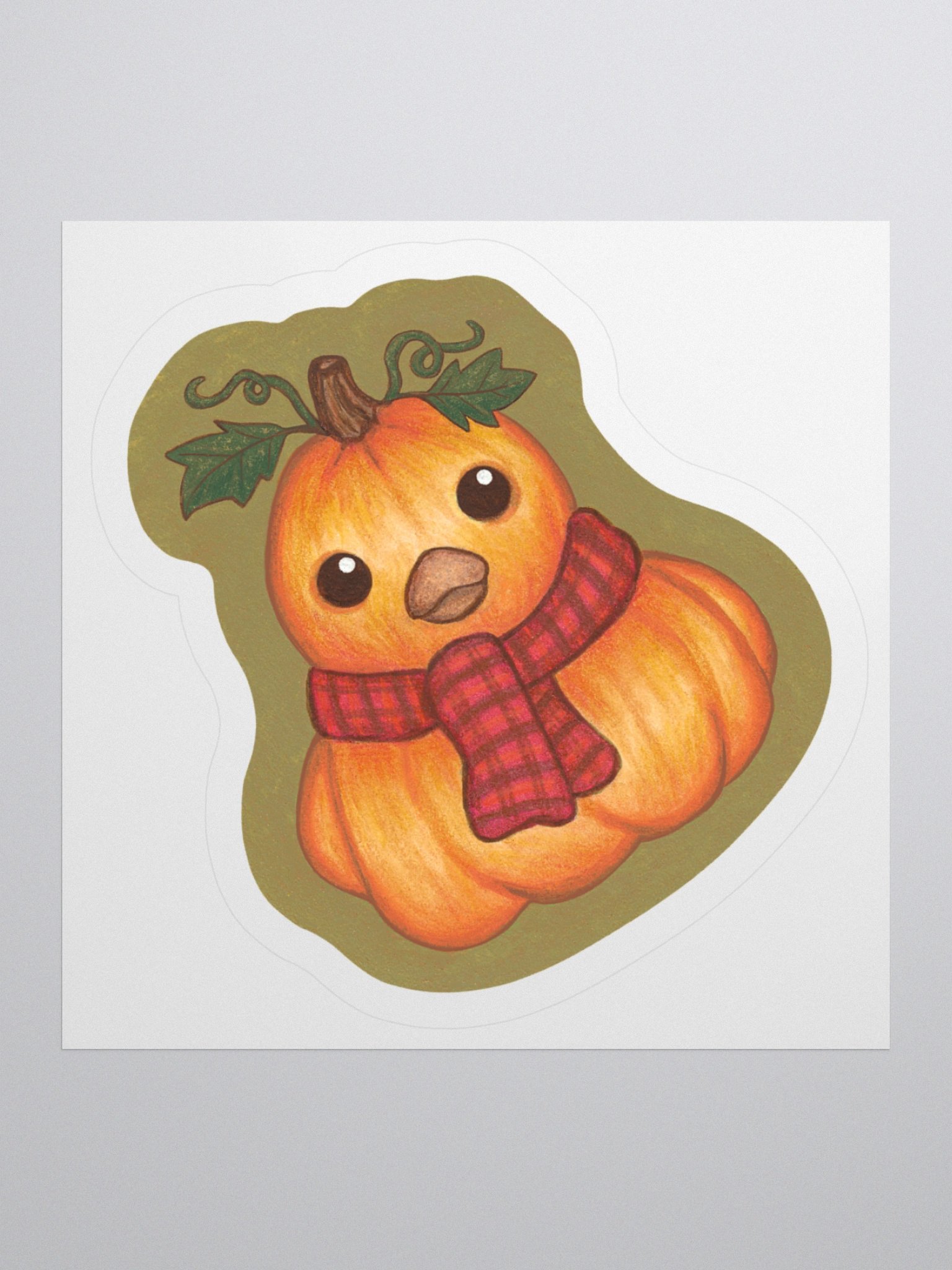 Pumpkin Duck - Sticker product image (3)