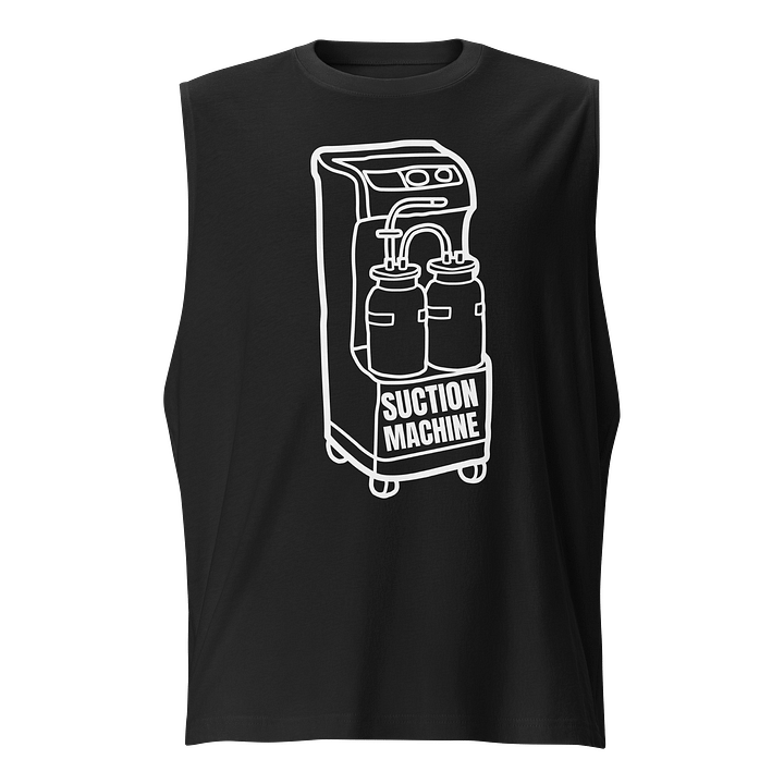 Medical Suction Machine Illustration Muscle Tank product image (1)