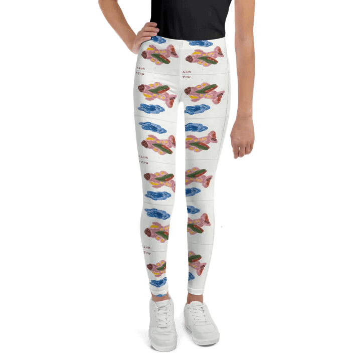 Kid Airplane (All-Over Print Youth Leggings) product image (1)