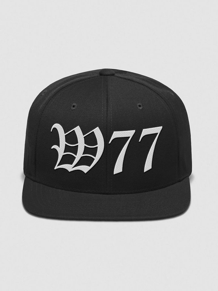 W77 Yupoong Wool Blend Snapback Cap product image (2)