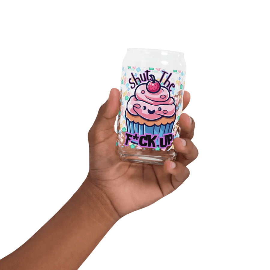 Sassy Cupcake Can Glass product image (32)