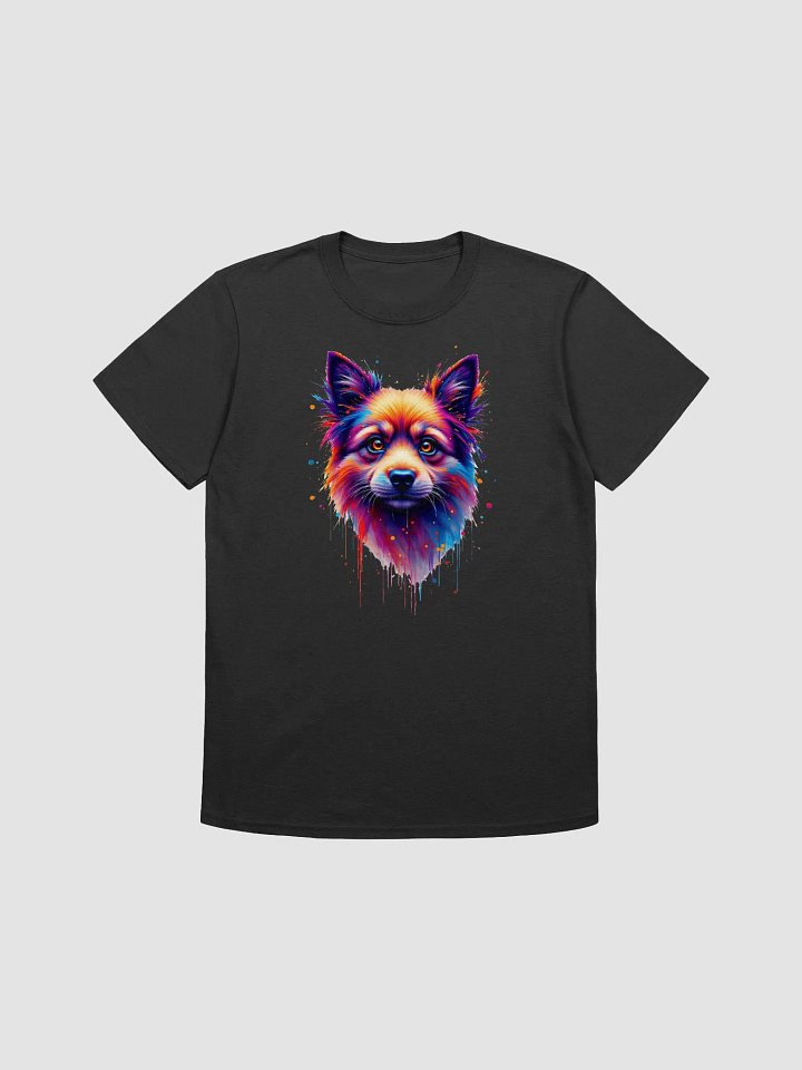 Vibrant Dog Abstract Art T-Shirt product image (6)