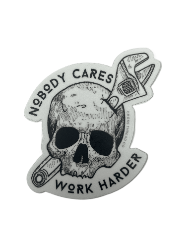Work Harder Sticker product image (1)