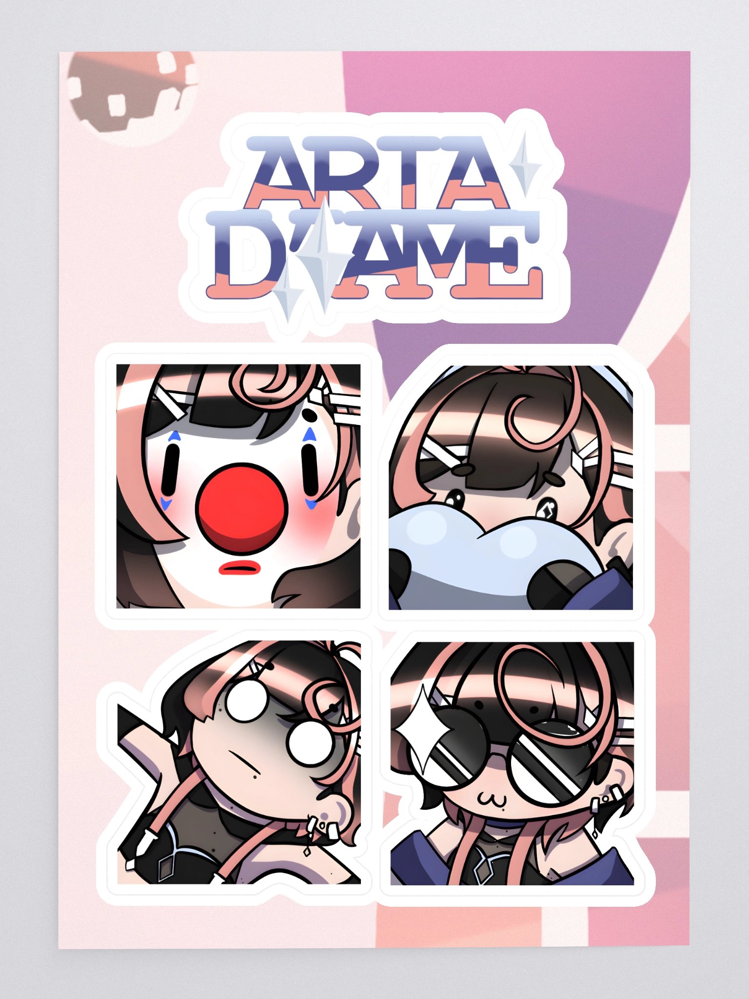 Emote Sticker Pack product image (3)