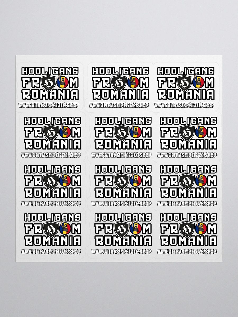 Set 12 stickere Hooligans From Romania product image (1)