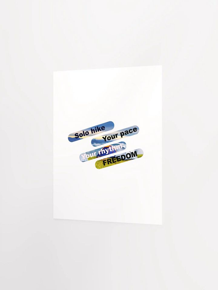 Solo hike, your pace, your rhythm, freedom. product image (10)