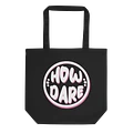 Neon Pink How Dare Tote product image (1)