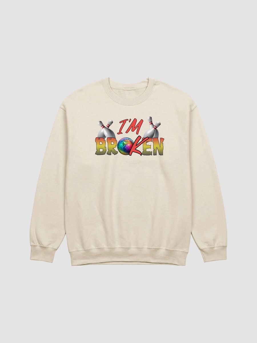 Im Broken Im Ok Bowling Unisex Crewneck Sweatshirt product image (19)
