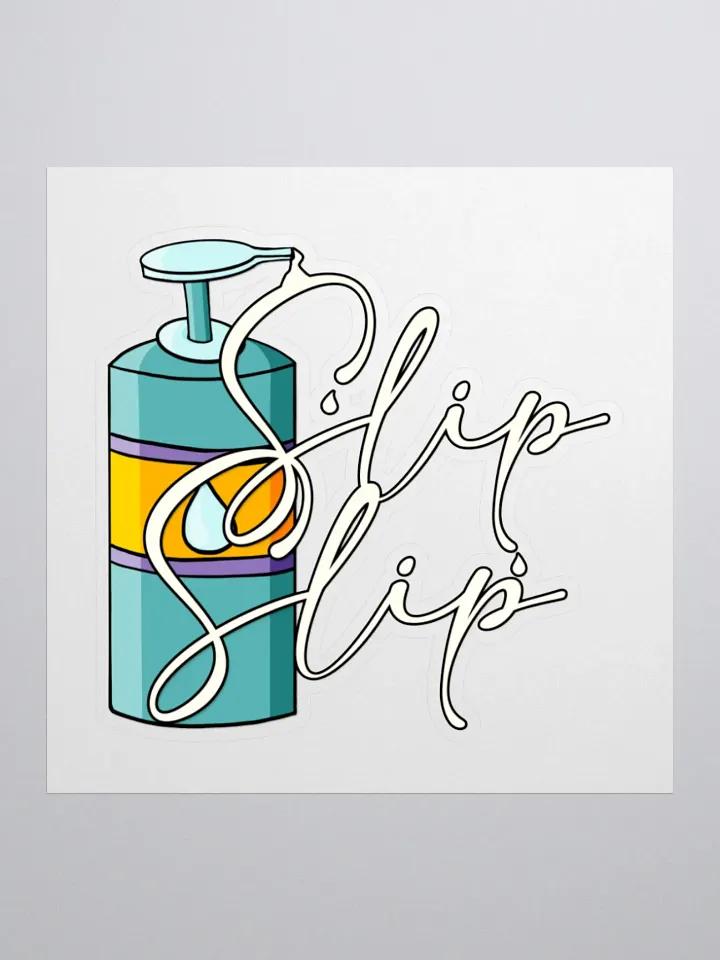 Slip Slip Cut Sticker product image (2)