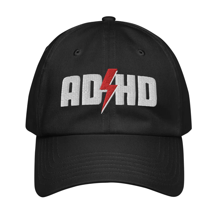 Digital Thunderstorm ADHD is my Superpower Dad Hat product image (1)