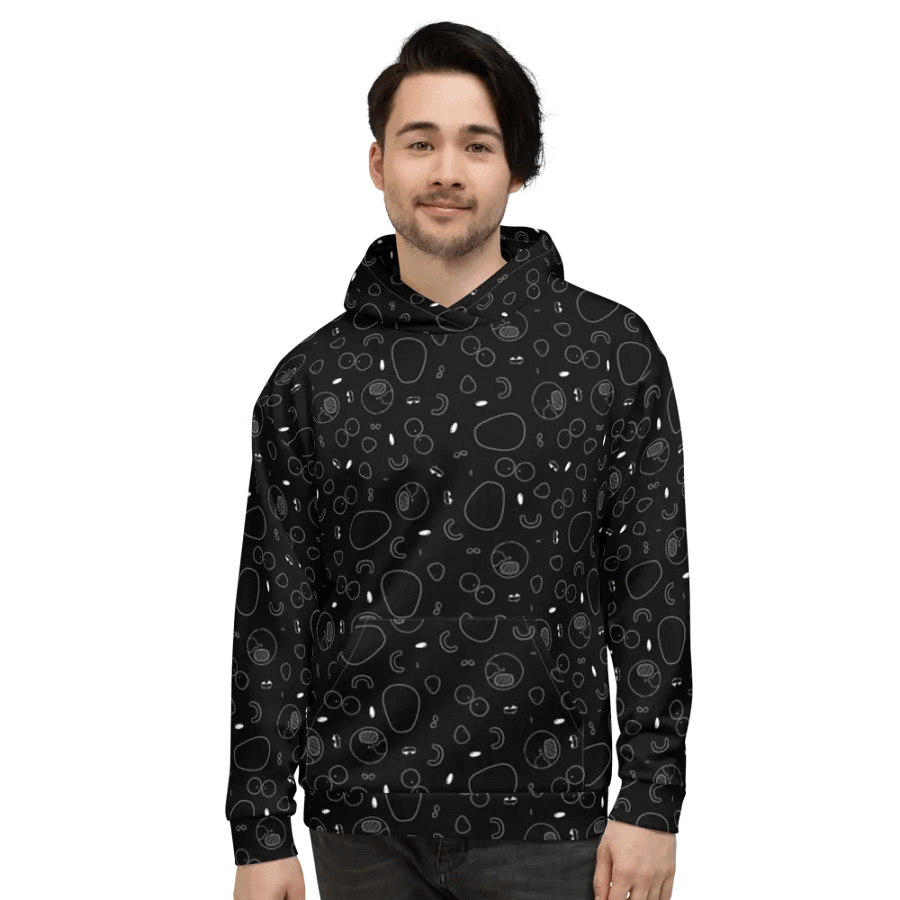 Artwomble SAR All Over Print Hoodie - Black product image (3)