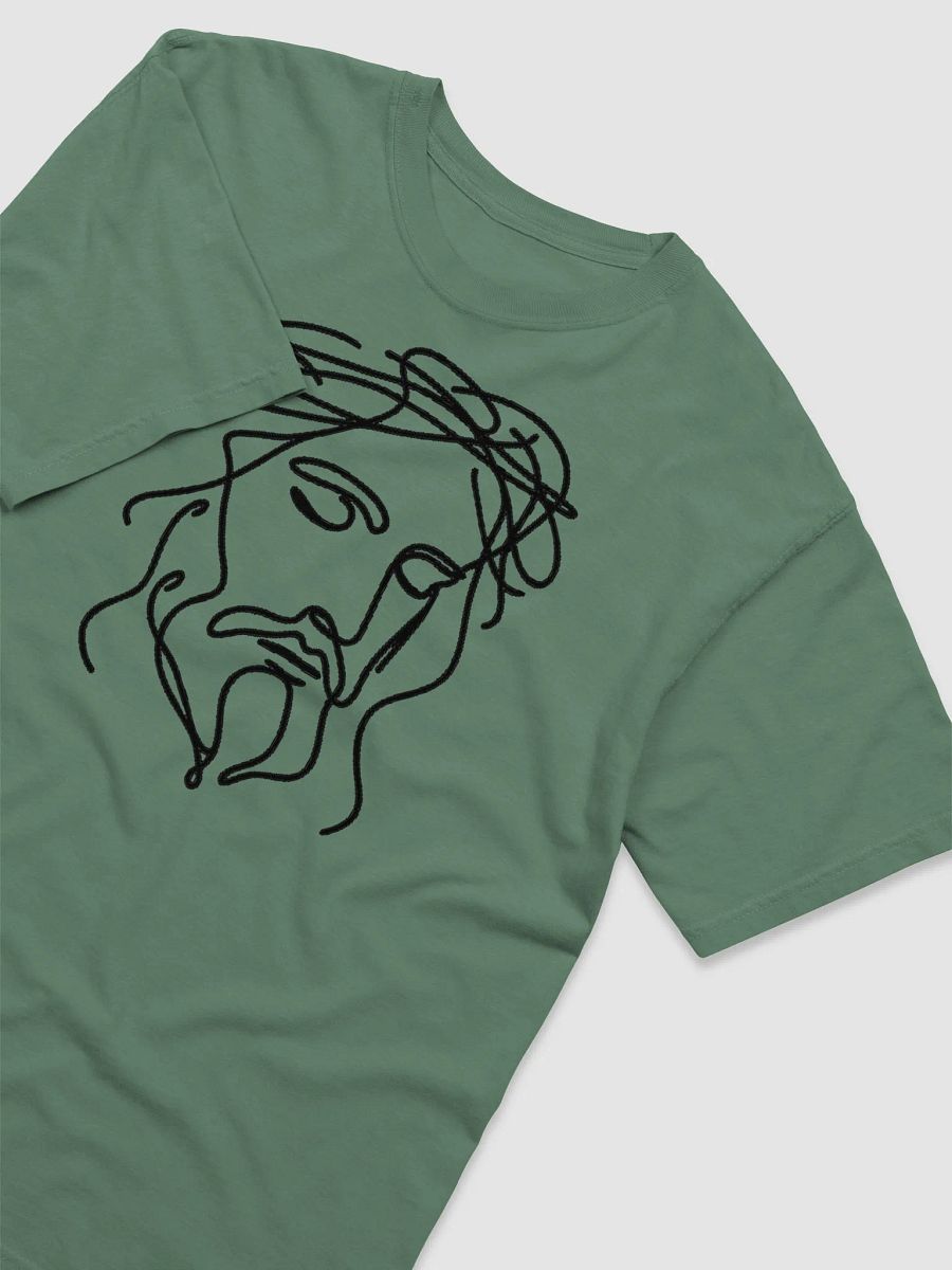 Jesus Line Art - Faith-Inspired Comfort Colors T-Shirt product image (32)