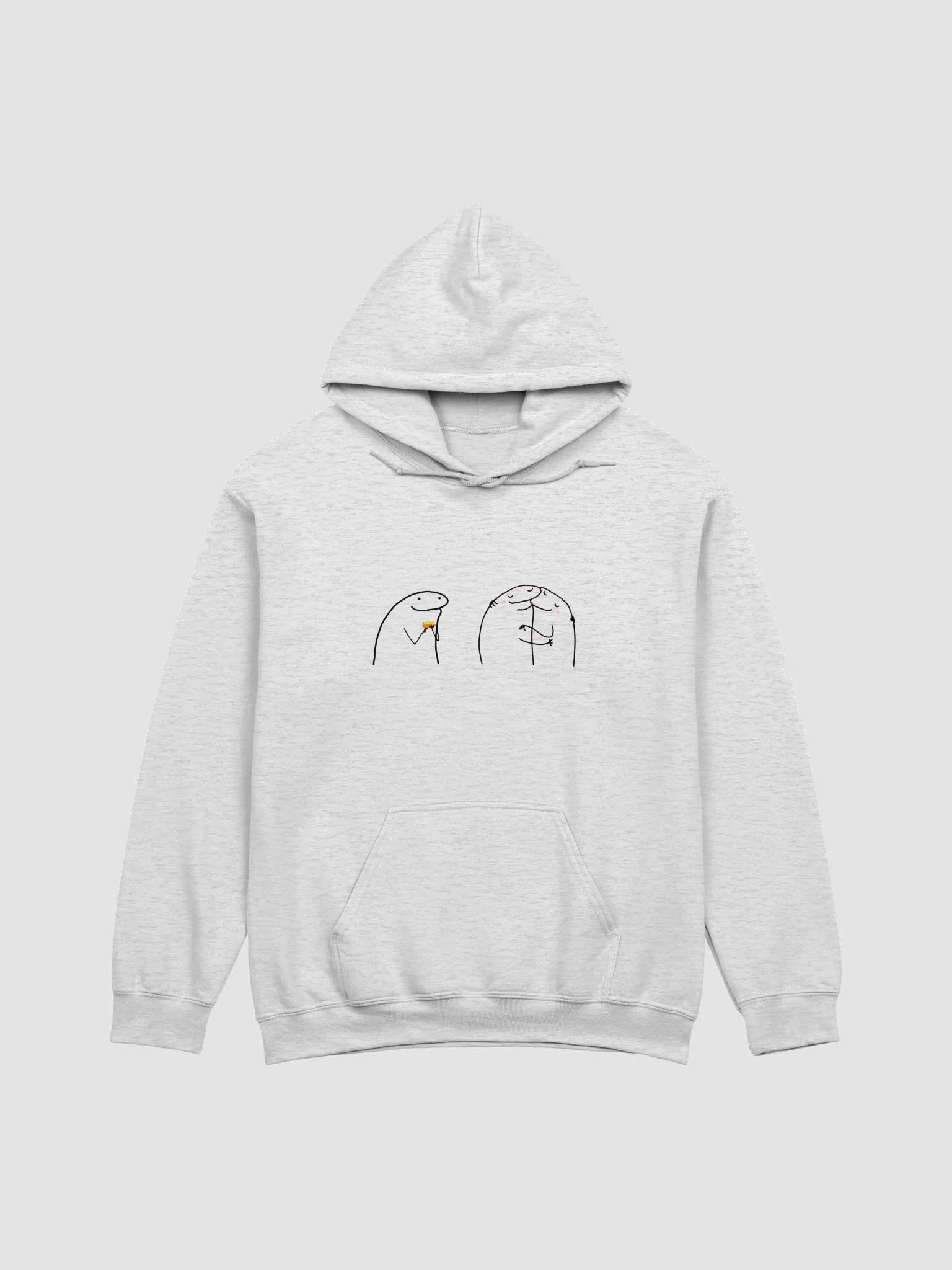 Minimalist Emotion Stick Figures Meme Hoodie product image (7)