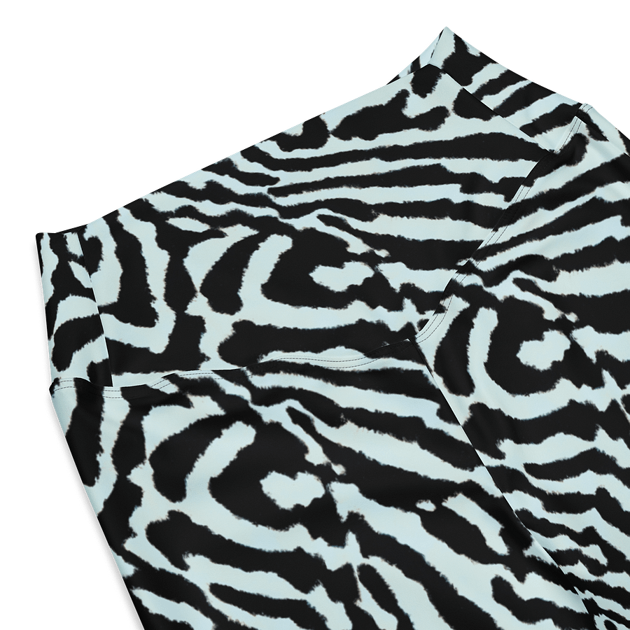 Blue Zebra Flare Leggings product image (8)