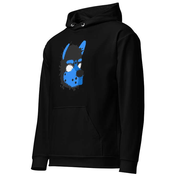 Pup Splatter Hoodie - Black / Blue product image (2)