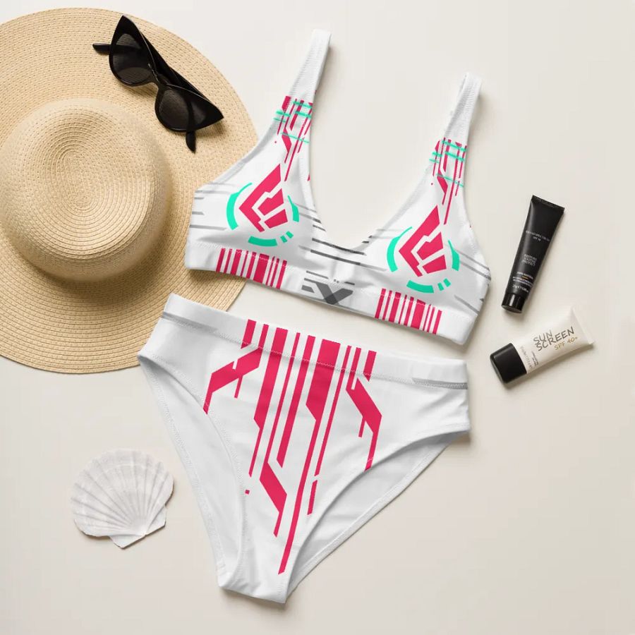 ReCybered High Waisted Bikini product image (9)