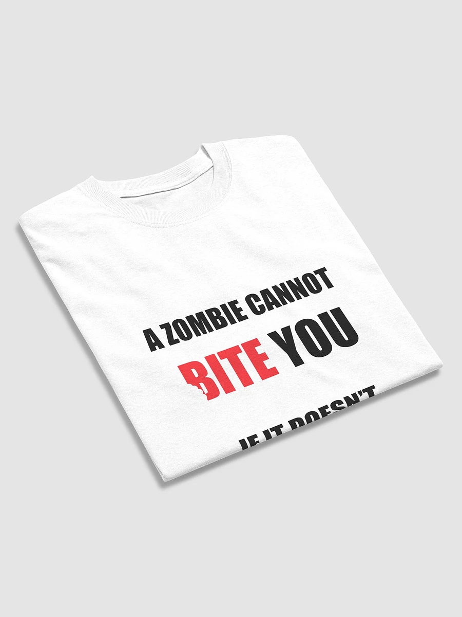 A Zombie Cannot Bite You - Black Font product image (4)