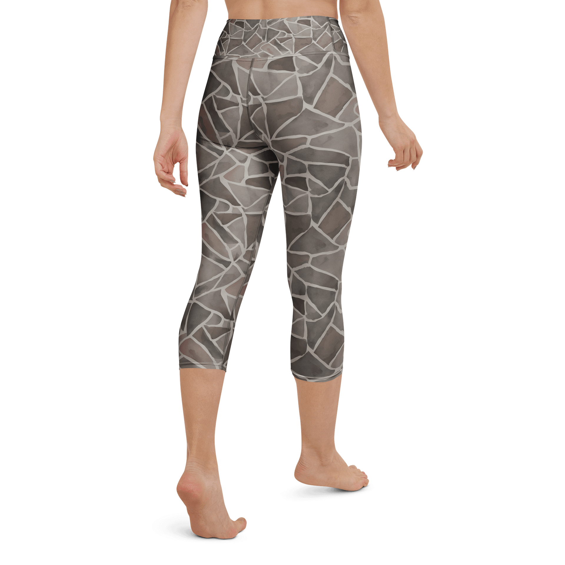 Rock Pattern Capri Leggings product image (3)