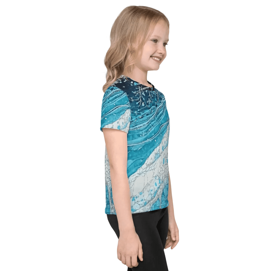 Winter Frost, Unisex Kids Crew Neck T-Shirt product image (4)