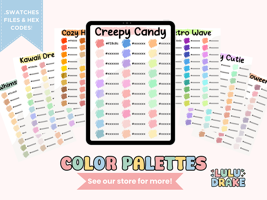 Sweet & Cute Kawaii Coloring Complete eBook, 50 Pages ★ DIGITAL ★ product image (8)