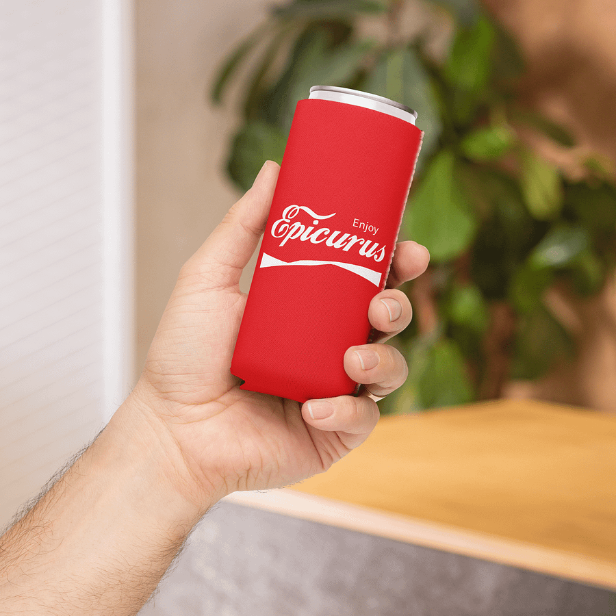 Enjoy Epicurus (Coozie Can Cooler by Sublicolor) product image (5)