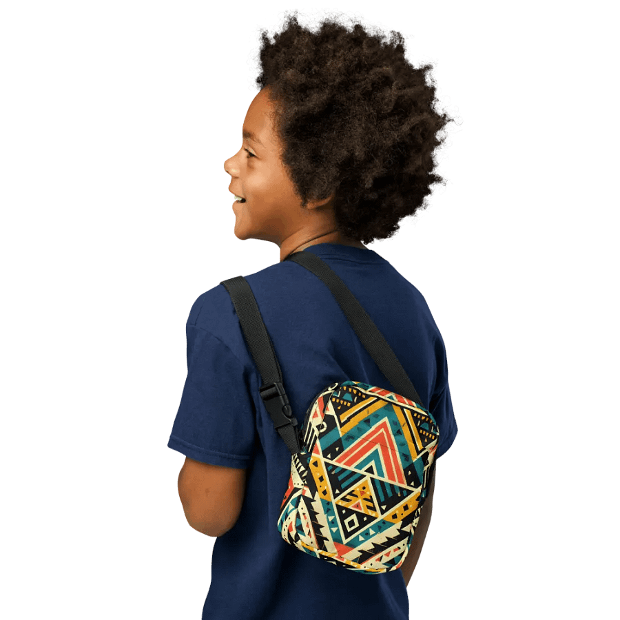 Premium aztec Geometry Crossbody Adventure Bag product image (3)