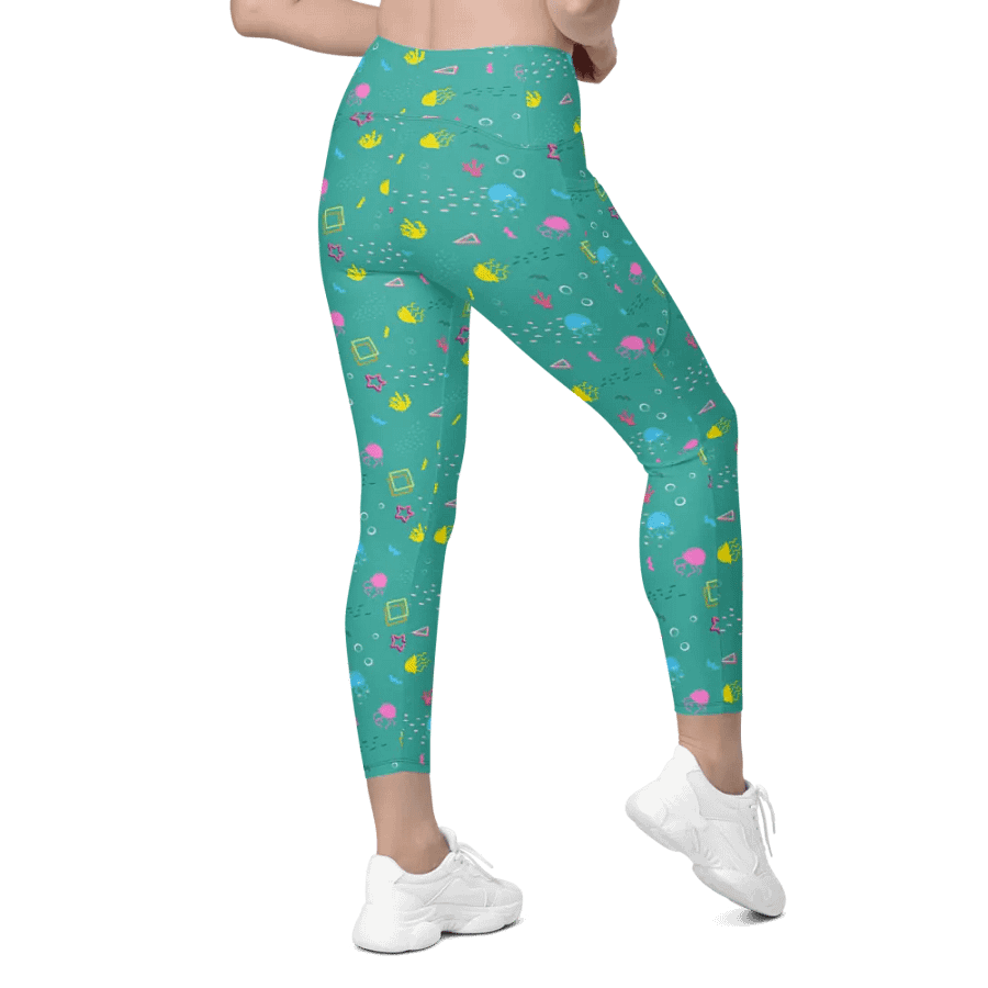 Shifty Seas pattern pocket leggings product image (7)