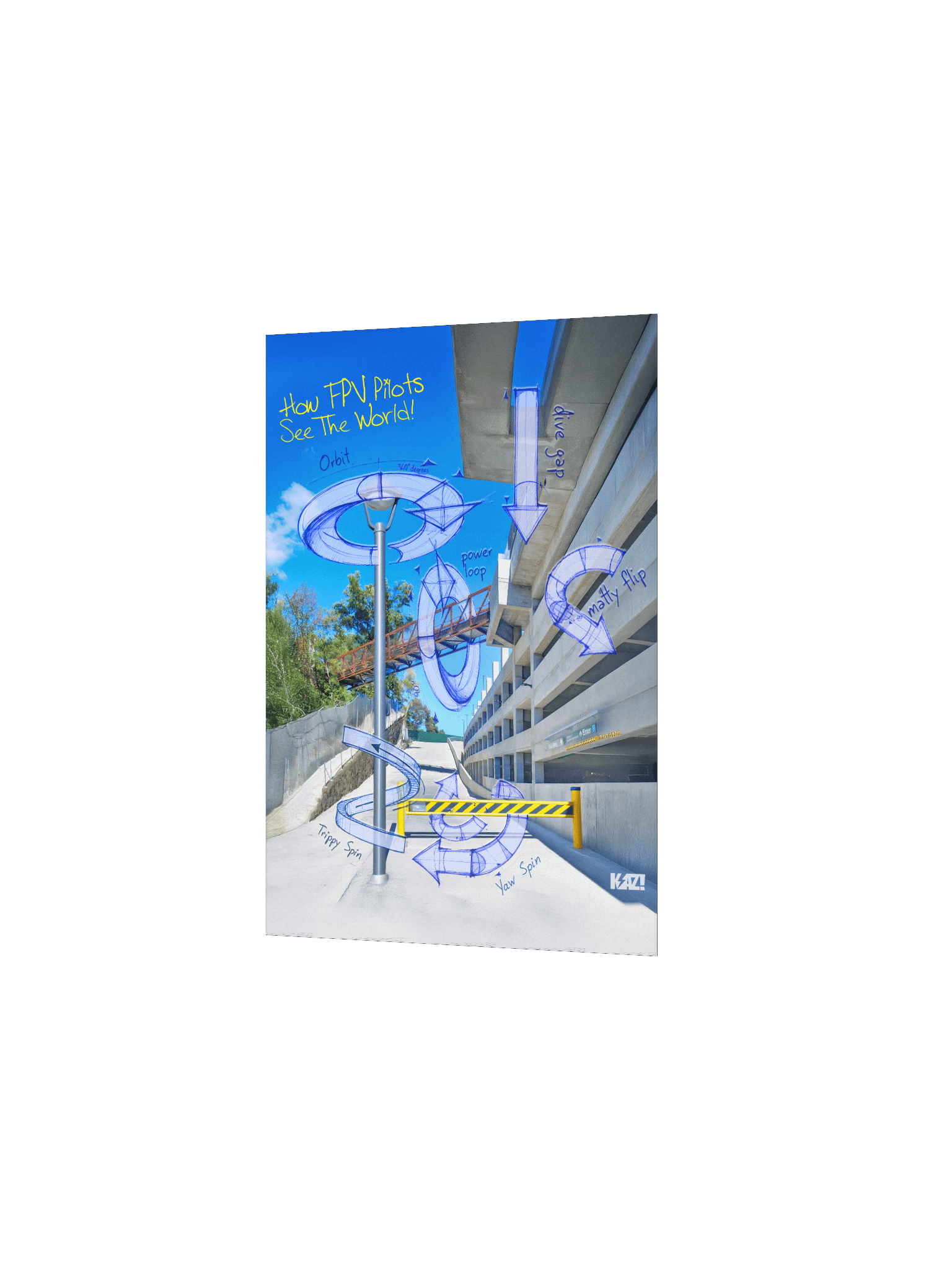 How FPV Pilots See The World - Print product image (2)