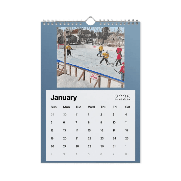 PEC in Art 2025 Wall Calendar product image (2)