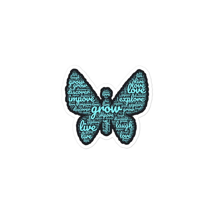 Power of Words - Motivational Design | Magnet product image (1)