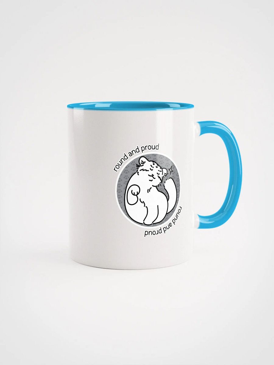 Round and Proud Manul Unlabeled Version - Mug product image (1)