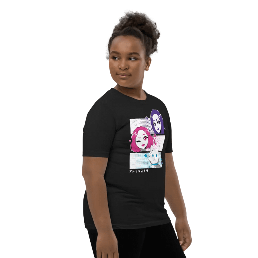Alex y Tely Anime Youth Shirt product image (12)