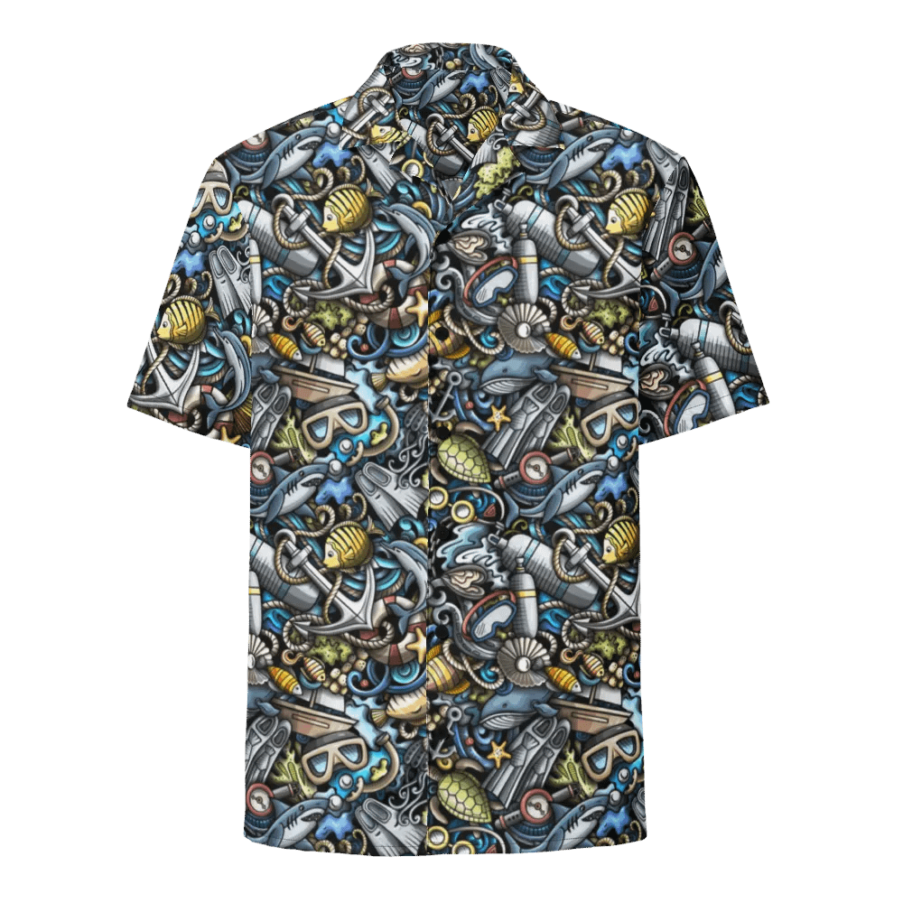 Deep Sea Explorer Hawaiian Shirt product image (1)