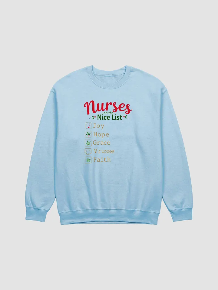 Festive Nurses on the Nice List Sweatshirt product image (3)