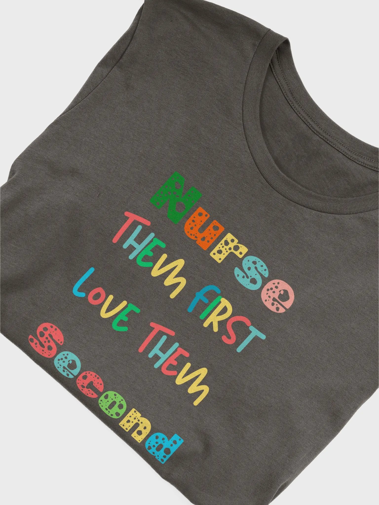 Nurse Them First Love Them Second Funny Valentines Day Nurse product image (47)