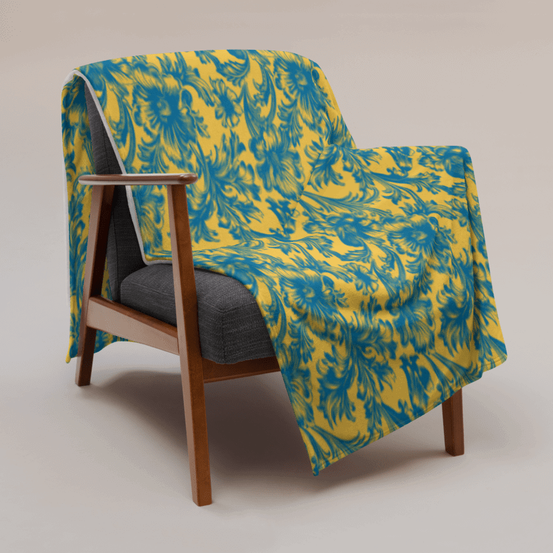 Fleur Royale | Throw Blanket product image (1)