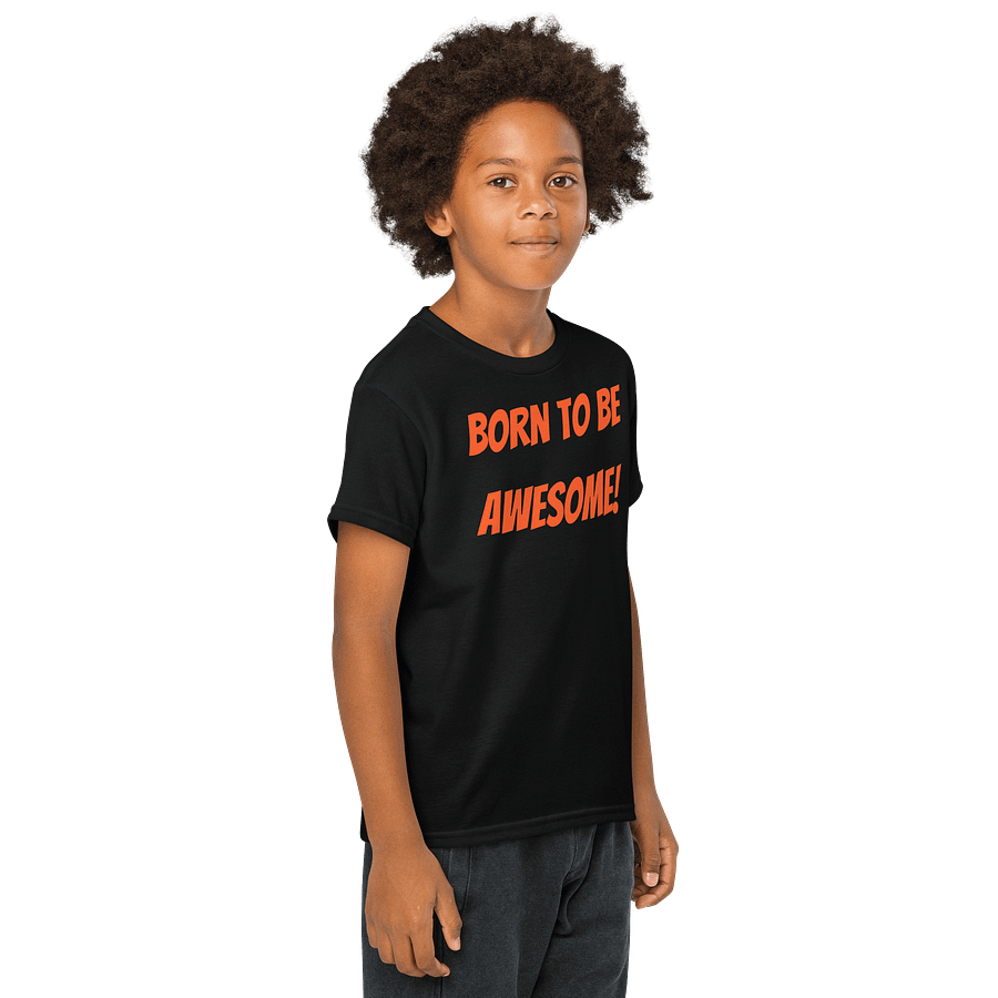 Inspiring Baby Shirt – Born to Be Awesome product image (4)
