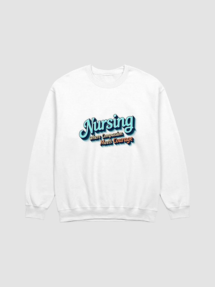 Compassionate Nursing Crewneck Sweatshirt product image (12)