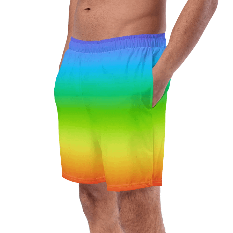 Rainbow Swim Trunks product image (9)