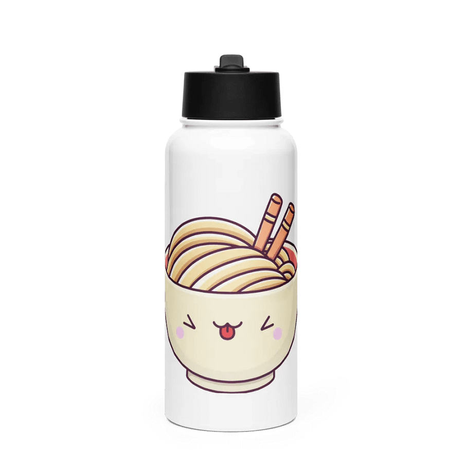 Noodle Stainless Steel Water Bottle product image (1)